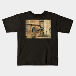 Prague Courtyard Kids T-Shirt